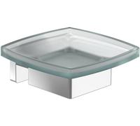 Villeroy & Boch Bathroom Accessories, Brass/satin glass, Chrome, Seifenschale