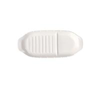 Villeroy & Boch BBQ Passion Serving Dish XL With Skewer Holder, Premium Porcelain, White