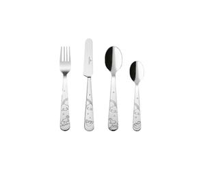 Villeroy & Boch - Boho Kids "Walk Like an Elephant" Children's Cutlery, 4pcs. Cutlery Set for Kids (Fork, Knife, Table Spoon, Teaspoon), Stainless Steel, Dishwasher Safe