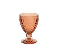 Villeroy & Boch - Boston Apricot red Wine Glass, Crystal Glass Coloured Orange, Capacity 200 ml