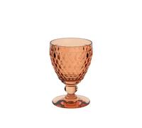 Villeroy & Boch - Boston Apricot Water Glass, Crystal Glass Coloured Orange, Capacity 350 ml