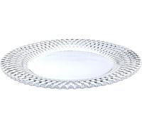 Villeroy & Boch - Boston col. Blue Charger Plate, exquisitely Designed, Beautifully Shaped Dinner Plate with Blue Accent, Crystal