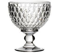 Villeroy & Boch - Boston Champagne Coupe/Dessert Bowl, Versatile Crystal Glass for Drinks or Desserts, Dishwasher Safe, Transparent,11-7299-0080