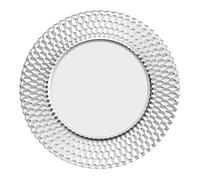 Villeroy & Boch - Boston Charger Plate, Luxurious Presentation Plate for Celebration Meals, Crystal, Transparent
