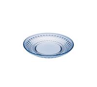 Villeroy & Boch - Boston col. Blue Salad Plate, Decorative, Blue-Accented Plate for Salads and Desserts, Crystal