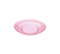 Villeroy & Boch - Boston col. Rose Salad Plate, Decorative, Pink-Accented Plate for Salads and Desserts, Crystal