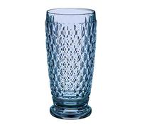 Villeroy & Boch Boston Colour 4 Long Drink Beer Cup Height 162 mm 0.40 Litres Blue (Pack of 4)
