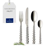 Villeroy & Boch Boston Cutlery for up to 6 Persons, 24-Piece, Stainless Steel