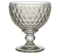 Villeroy & Boch - Boston col. Smoke Sparkling Wine Coupe, Extravagant, Beautifully Shaped Glass for Sparkling Wine or Champagne, Crystal, Grey, 400 ml