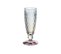 Villeroy & Boch - Boston Pearl Champagne Glass Pearlescent Colour, Dishwasher-Safe, Glass for Champagne or Sparkling Wine, Prosecco, Champagne Flute, Champagne & Crystal