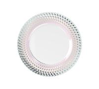 Villeroy & Boch - Boston Pearl Charger Plate, Multicoloured Shimmering, Dishwasher-Safe, Glass Plate for Table Decoration & Serving, Coloured Glass, Crystal Glass