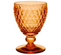 Villeroy & Boch - Boston Apricot White Wine Glass, Crystal Glass Coloured Orange, Capacity 125 ml