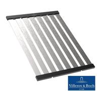 Villeroy & Boch Dish Drainer Kitchen Accessories Foldable and Removable Over Sink Dish Drainer Dish Drainer Aluminium Square Metal Look