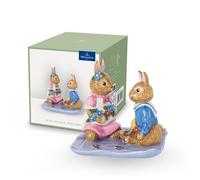 Villeroy & Boch Bunny Tales Picnic, 8 x 8 x 8 cm porcelain figurine, multicoloured