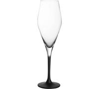 Villeroy & Boch - Manufacture Rock Champagne Glass 26 cl 4-pack, Black - Black
