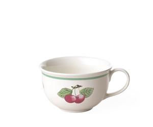 Villeroy & Boch Charm and Breakfast French Garden 0.50 Litre Extra-Large Coffee Cup, White