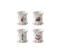 Villeroy & Boch - Christmas Chic hurricane lamp gold, modern Christmas decoration, elegant decoration for Xmas, metal