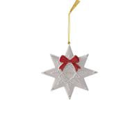 Villeroy & Boch Christmas Classics Collection Christmas Star Shaped Ornament, Premium Porcelain, Collector’s Edition, Date 2025
