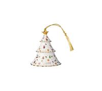 Villeroy & Boch - Christmas Classics Ornament Christmas Tree 2026 Gold, Limited, Christmas Decoration, Hand-Painted, Real Gold, Collectable, Christmas Decoration, Premium Porcelain