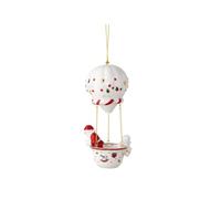 Villeroy & Boch - Christmas Classics Ornament Hot Air Balloon 2026 Gold, Limited, Christmas Decoration, Hand Painted, Real Gold, Collectable, Christmas Decoration, Premium Porcelain