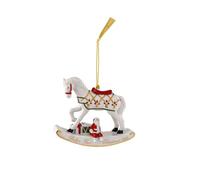 Villeroy & Boch Christmas Classics Ornament Rocking Horse 11 x 4 x 9 cm