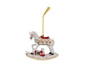 Villeroy & Boch Christmas Classics Rocking Horse Ornament 2025