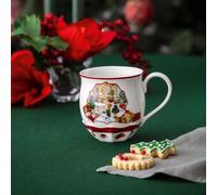 Villeroy & Boch - Toy's Fantasy Relief Mug with Toy Shop Pattern, Christmas Mug, Christmas Cup, Coffee Cup, Winter Cup, hot Drink Mug, Porcelain
