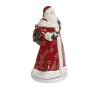 Villeroy & Boch - Christmas Toy’s Memory rotating Santa, Santa Claus with ability to rotate, hard-paste porcelain, metal, multicoloured