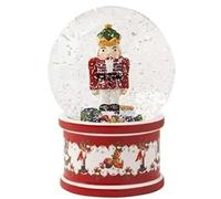 Villeroy & Boch - Christmas Toys, Snow globe large, Nutcracker, 13 x 13 x17cm, Porcelain/Glass, multi-coloured,14-8327-6694