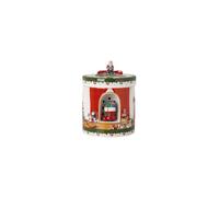 Villeroy & Boch Christmas Toys Box Round Santa Brings Gifts