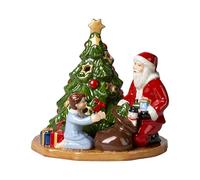 Villeroy & Boch Christmas Toy's Lantern Distributing Presents, Multicoloured, 15 x 14 x 14 cm