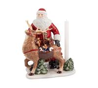 Villeroy & Boch Christmas Toys Memory candle sticks 35 cm Santa with reindeer