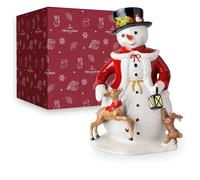 Villeroy & Boch - Christmas Toys Memory snowman, 24 x 23 x 36 cm, hard porcelain, multicoloured, hand-painted