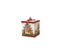 Villeroy & Boch - Christmas Toys, Package square, Children, 17 x 17 x 21,5cm, Porcelain, multicoloured
