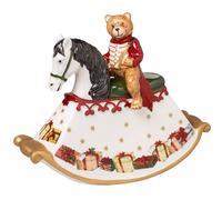 Villeroy & Boch - Christmas Toys rocking horse, porcelain candle holder