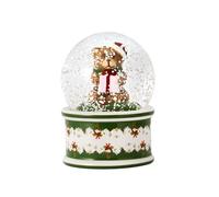 Villeroy & Boch - Christmas Toys Snow Globe Small Bear, Christmas Decorations, Xmas Decoration Indoor, Porcelain/Glass
