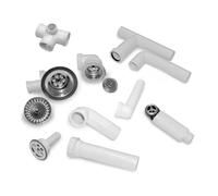 Villeroy & Boch Chrome Kitchen Sink Basket Strainer Waste Kit 8K800061