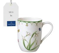 Villeroy & Boch - Colourful Spring Cup with Handle, Dishwasher Safe, Microwave Safe, Easter Decorations Home, Easter Gifts for Adults, Coffee Mug, Ceramic Cup for Tea, Premium Porcelain