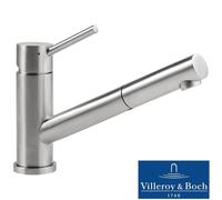 Villeroy & Boch Como Shower Stainless Steel Pullout Rinser Kitchen Mixer Tap