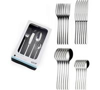 Vivo By Villeroy & Boch Group - New Fresh Basic Cutlery Service, 24 Pieces, Universal Cutlery Set For Day-To-Day Use, 18/10 Stainless Steel, Silver