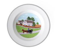 Villeroy & Boch Design Naif 21 cm Deep Plate, Farmer