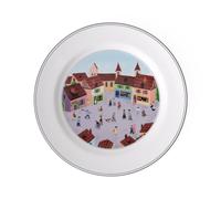 Villeroy & Boch - Design Naif Tallrik Village, 27 cm - White