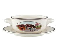 Villeroy & Boch - Design Naif Soup Cup With Saucer - White