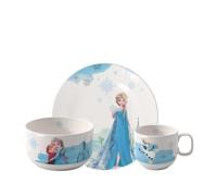 Villeroy & Boch - Disney Frozen Children's Dinnerware Set 3 pcs., Dishwasher Safe, Microwave Safe, Dinnerware for Children, Premium Porcelain
