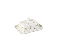 Villeroy & Boch - Easter Delight Butter Dish, Premium Porcelain, Nostalgic Easter Patterns, Gold Details, Decorative Storage for Butter & Spreads