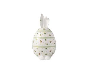 Villeroy & Boch - Easter Delight jar, rounded egg shape, premium porcelain, three pieces, nostalgic Easter patterns, gold details, decorative storage jar for sweet treats & little snacks