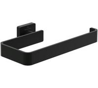 Villeroy & Boch Elements - Striking, bathroom for wall installation, towel rail made from brass, square bathroom, length 209 mm, Matt Black