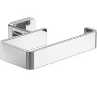 Villeroy & Boch Elements Striking Toilet Roll Holder In Silver Silver One Size
