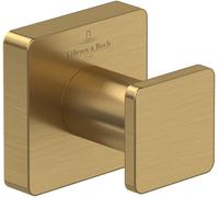 Villeroy & Boch Elements Striking Towel Hook in Gold Villeroy & Boch Gold