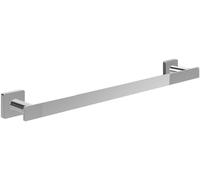 Villeroy & Boch Elements - Striking Towel Rail Bathroom Wall Mounted Towel Rail Brass Bath Towel Rail Square Length 495 mm Chrome